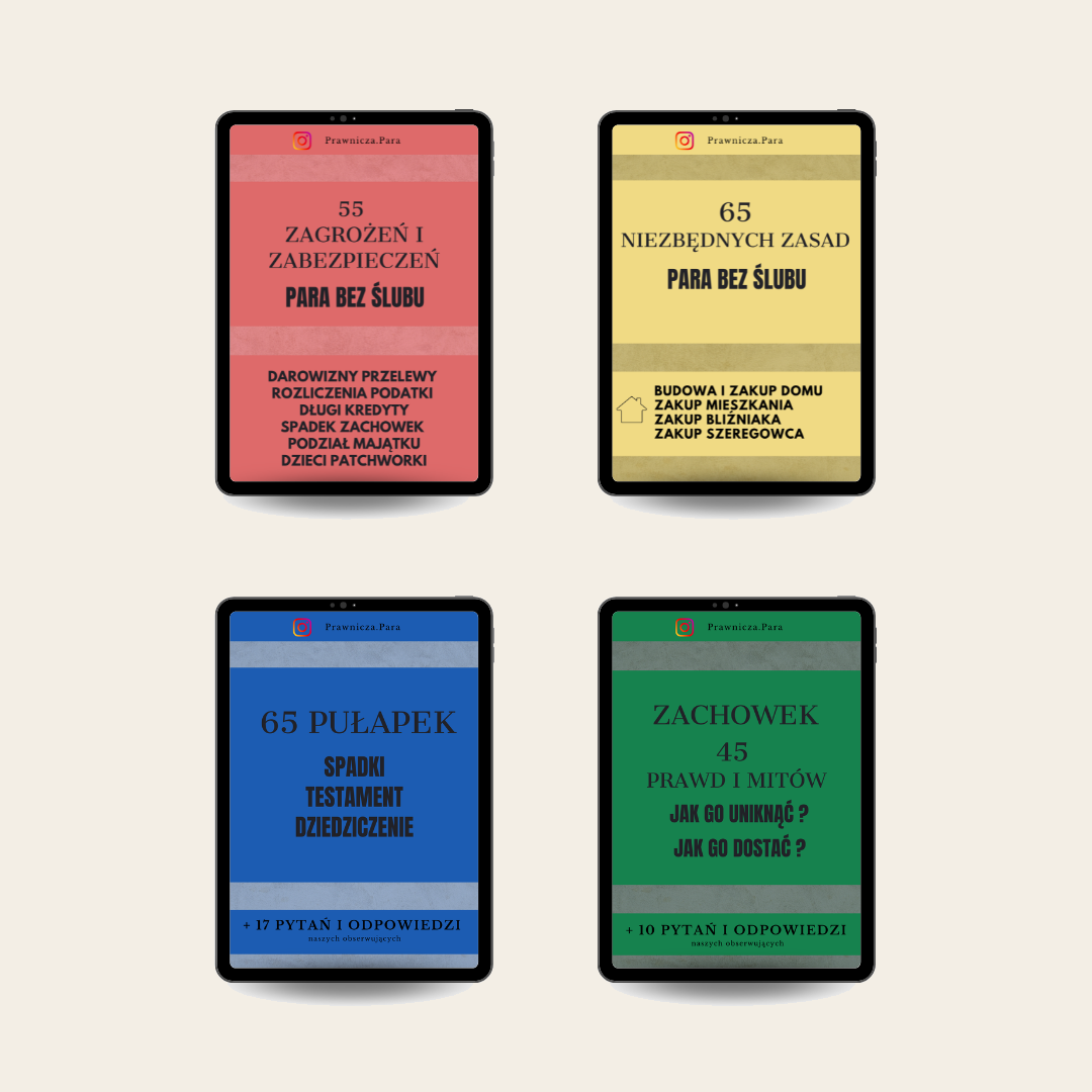 Okładka: ZESTAW 4 EBOOKÓW - PARY BEZ ŚLUBU + SPADKI + ZACHOWEK